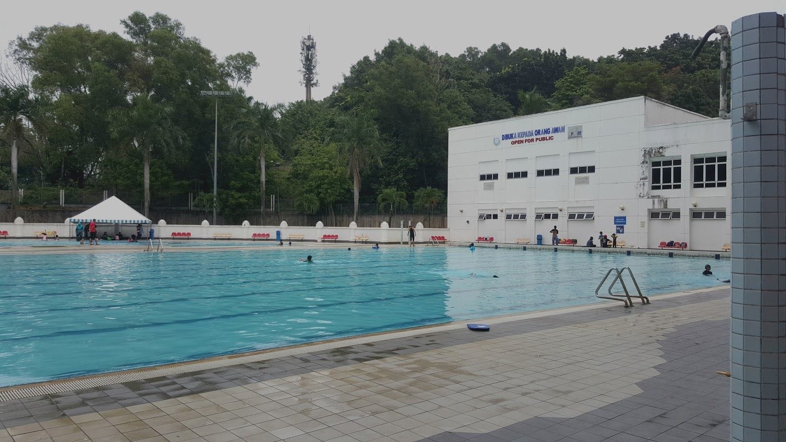 outdoor swimming pool in Pusat Akuatik Darul Ehsan, Shah Alam, Selangor